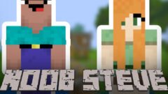 Noob Steve Head War