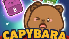 Capybara Block Drop