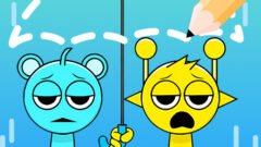 Draw One Part Brain Puzzle