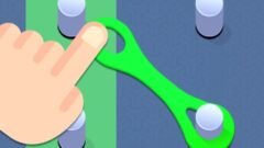 Move the rubber bands: Logic puzzle