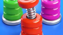 Nuts & Bolts Sort: Color Puzzle